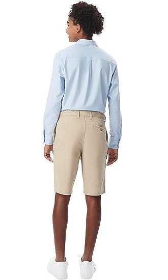 Men's Stretch Flat Front Shorts